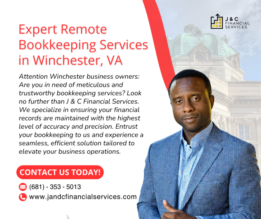 Expert remote bokkeeping services in Winchester, VA