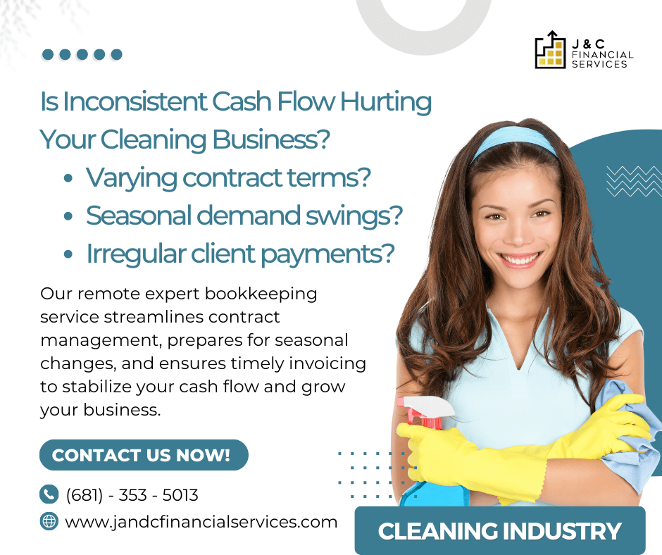 cleaning business - is consistent cash flow hurting your business? 