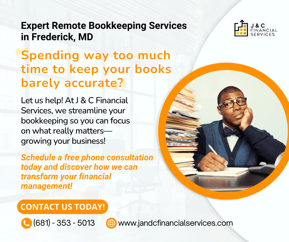 frederick, md remote bookkeeping services